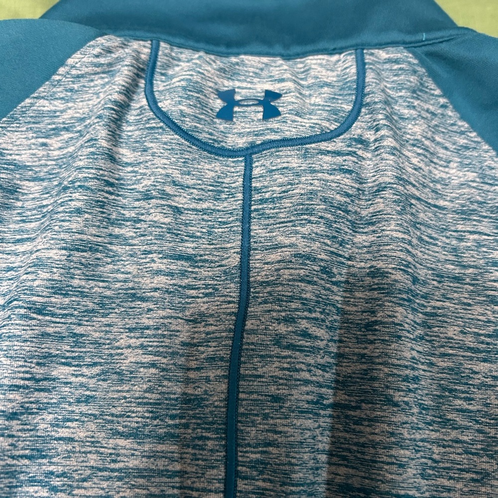 Under Armour Teal and Heathered Gray Jacket